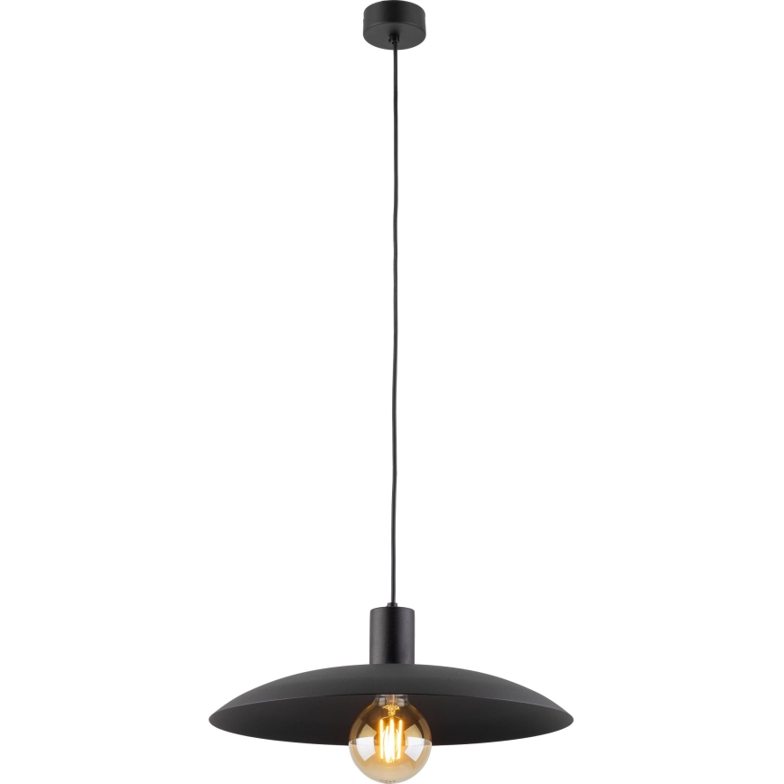 Luster na sajli ASTRA 1xE27/15W/230V pr. 41 cm crno