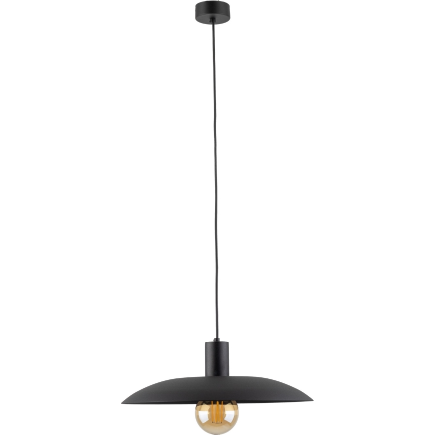 Luster na sajli ASTRA 1xE27/15W/230V pr. 41 cm crno