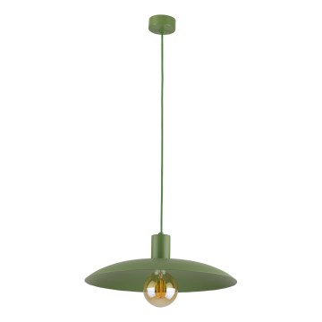 Luster na sajli ASTRA 1xE27/15W/230V pr. 41 cm zelena