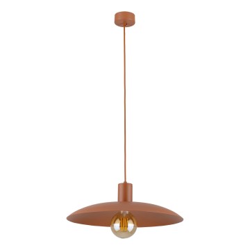 Luster na sajli ASTRA 1xE27/15W/230V Ø 41 cm u boji cigle