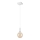 Luster na sajli ASTRID 1xE27/60W/230V bela