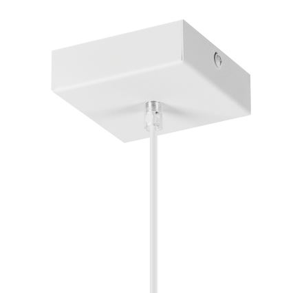 Luster na sajli ASTRID 1xE27/60W/230V bela