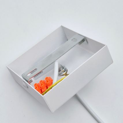 Luster na sajli ASTRID 1xE27/60W/230V bela