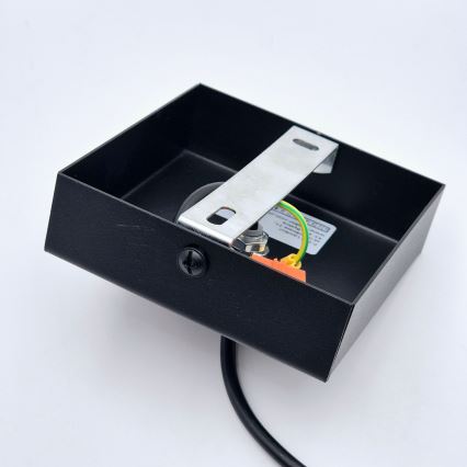 Luster na sajli ASTRID 1xE27/60W/230V mat crne boje