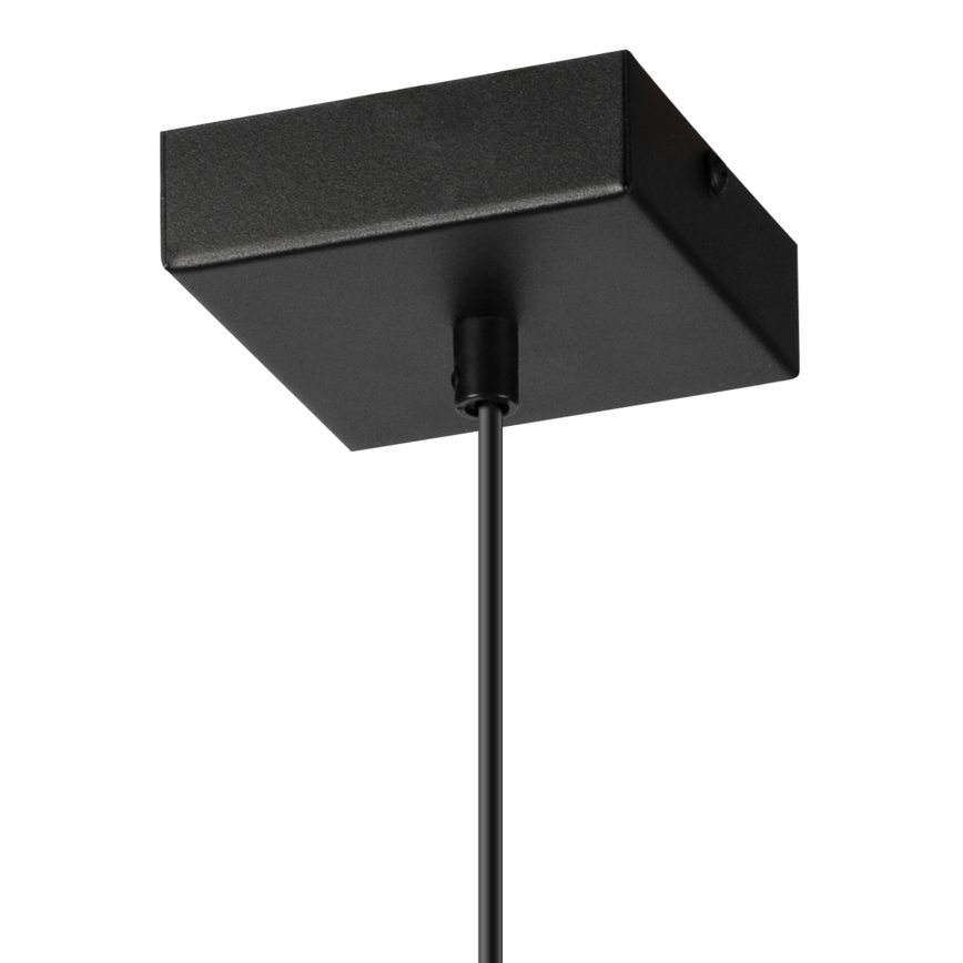 Luster na sajli ASTRID 1xE27/60W/230V matirana crno