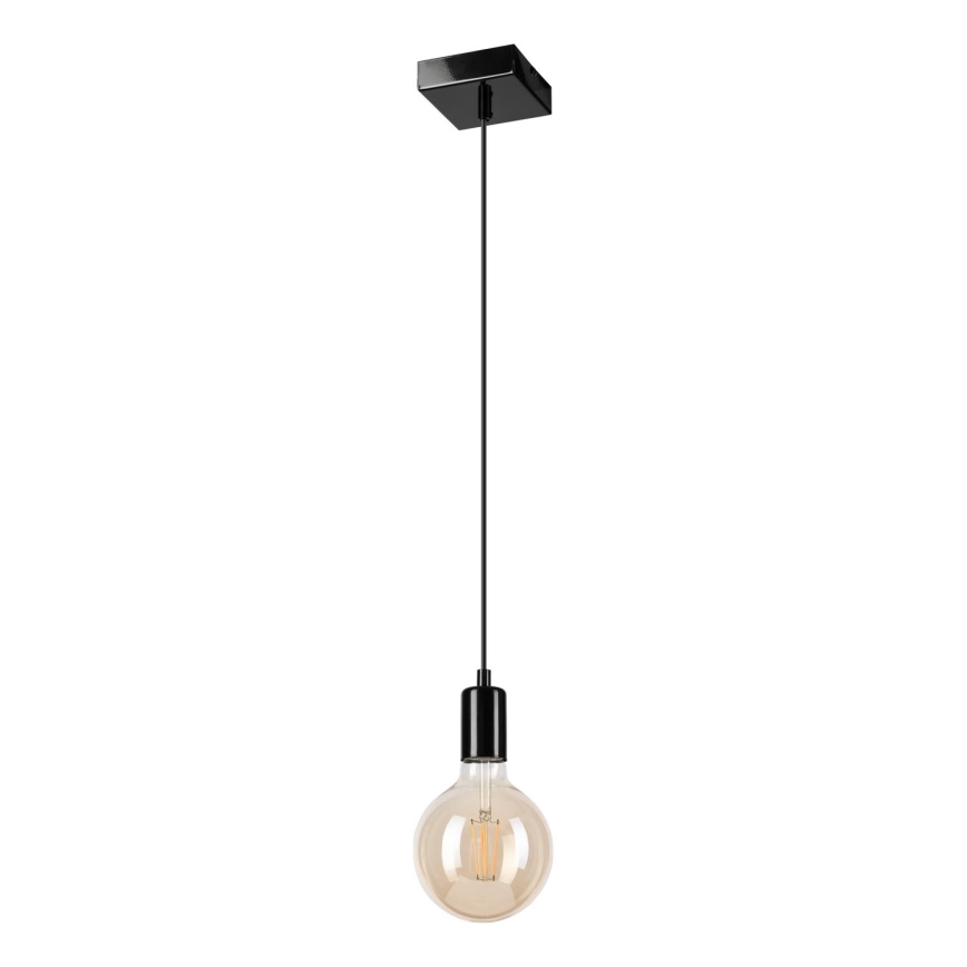 Luster na sajli ASTRID 1xE27/60W/230V sjajno crna