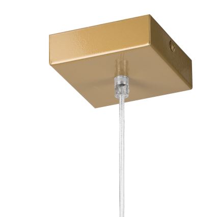 Luster na sajli ASTRID 1xE27/60W/230V u zlatnoj boji