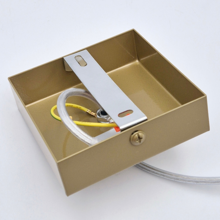 Luster na sajli ASTRID 1xE27/60W/230V u zlatnoj boji