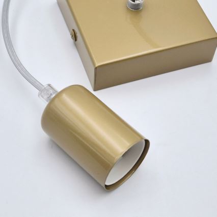 Luster na sajli ASTRID 1xE27/60W/230V zlatna