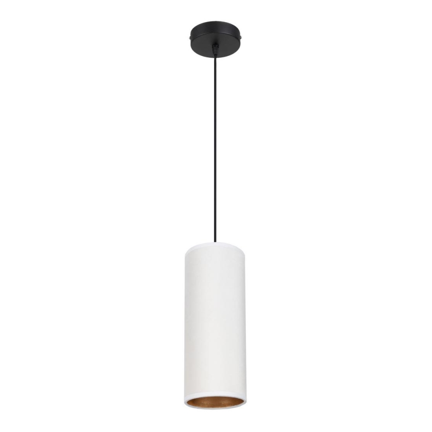 Luster na sajli AVALO 1xE27/60W/230V bela