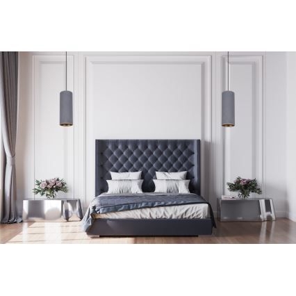 Luster na sajli AVALO 1xE27/60W/230V sivo
