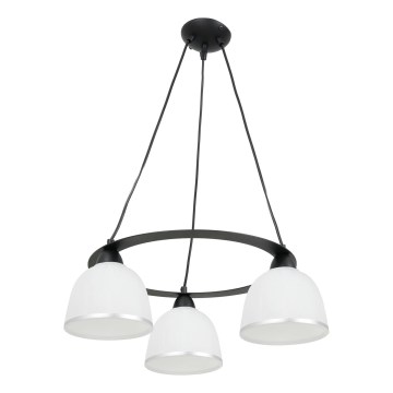 Luster na sajli AVIA 3xE27/60W/230V