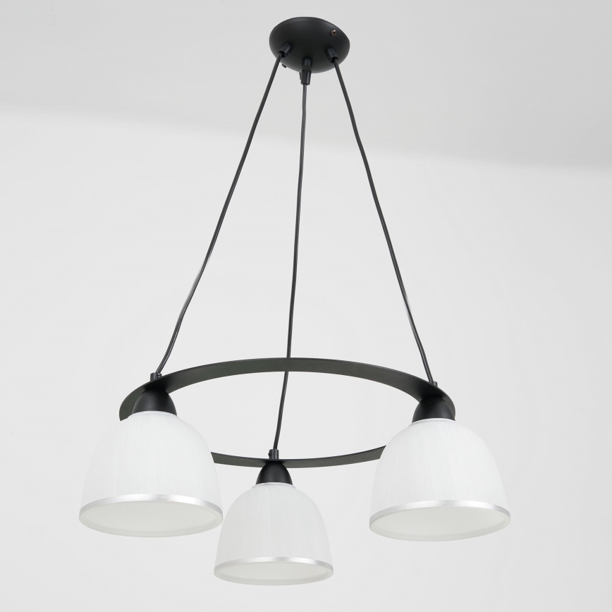 Luster na sajli AVIA 3xE27/60W/230V