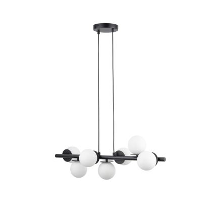 Luster na sajli AVOLA 7xG9/12W/230V crno