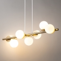 Luster na sajli AVOLA 7xG9/12W/230V zlatna