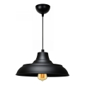 Luster na sajli AYD 1xE27/40W/230V crna