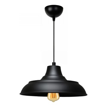 Luster na sajli AYD 1xE27/40W/230V crna