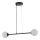 Luster na sajli BALANS 2xG9/12W/230V crno