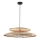 Luster na sajli BALI 1xE27/20W/230V pr. 60 cm bambus
