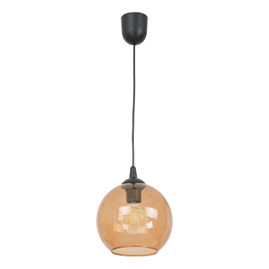 Luster na sajli BALL 1xE27/60W/230V pr. 20 cm bež