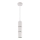 Luster na sajli BAMBOO 1xGU10/10W/230V bela