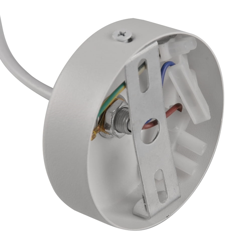 Luster na sajli BAMBOO 1xGU10/10W/230V bela