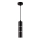 Luster na sajli BAMBOO 1xGU10/10W/230V crno
