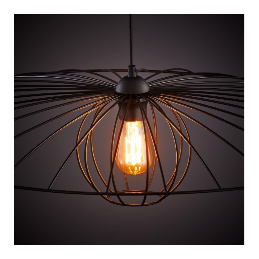 Luster na sajli BARBELLA 1xE27/60W/230V pr. 80 cm