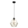 Luster na sajli BASKET 1xE27/60W/230V pr. 25 cm zlatna