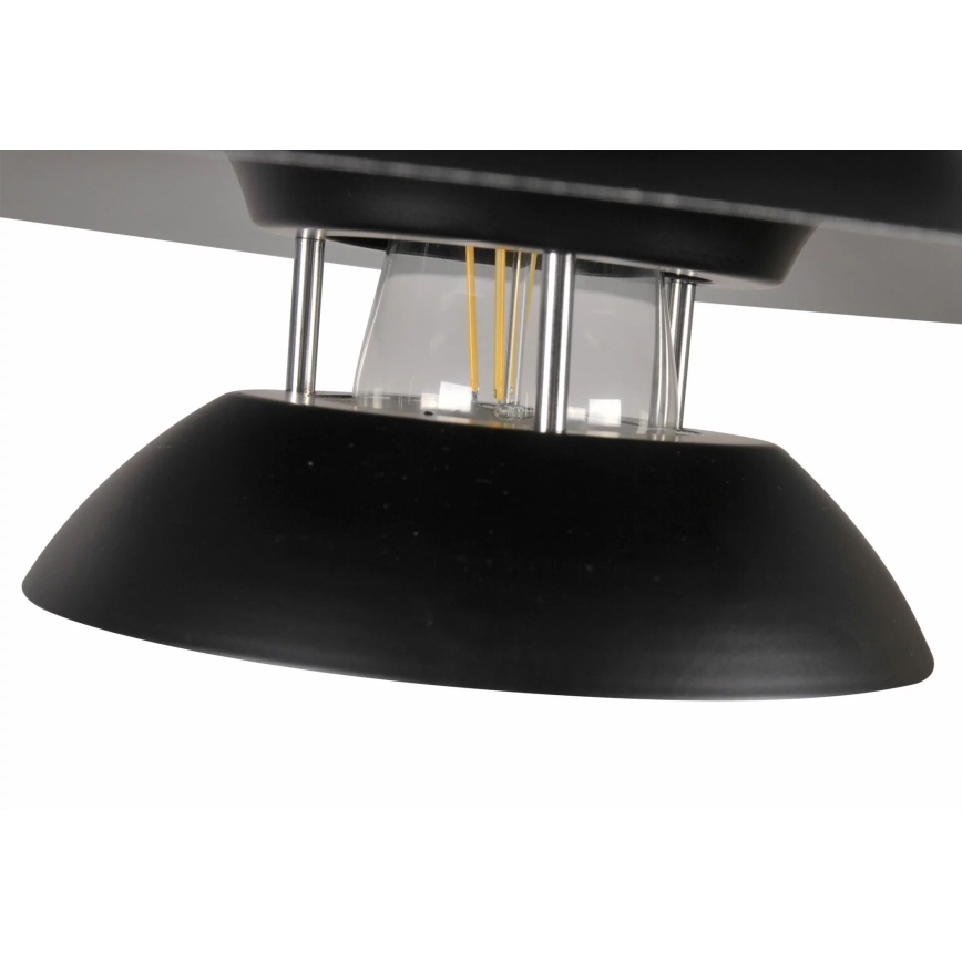Luster na sajli BERIT 1xE27/20W/230V crno