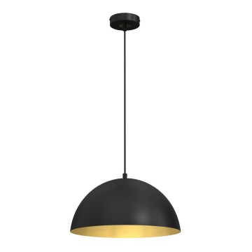Luster na sajli BETA 1xE27/60W/230V pr. 35 cm crno