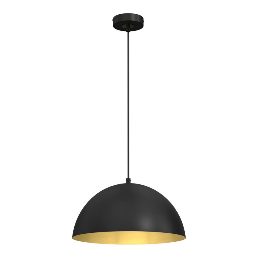 Luster na sajli BETA 1xE27/60W/230V pr. 35 cm crno