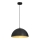 Luster na sajli BETA 1xE27/60W/230V pr. 35 cm crno