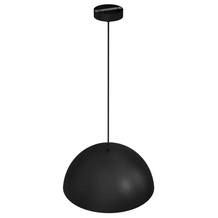 Luster na sajli BETA 1xE27/60W/230V pr. 35 cm crno