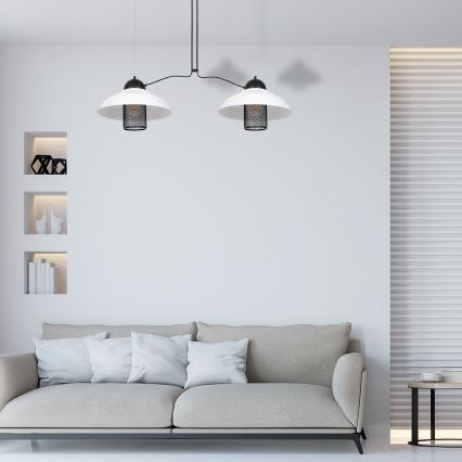 Luster na sajli BJORN 2xE27/60W/230V