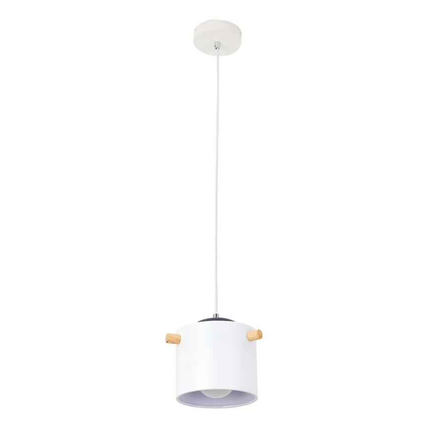 Luster na sajli BODO 1xE27/60W/230V bela