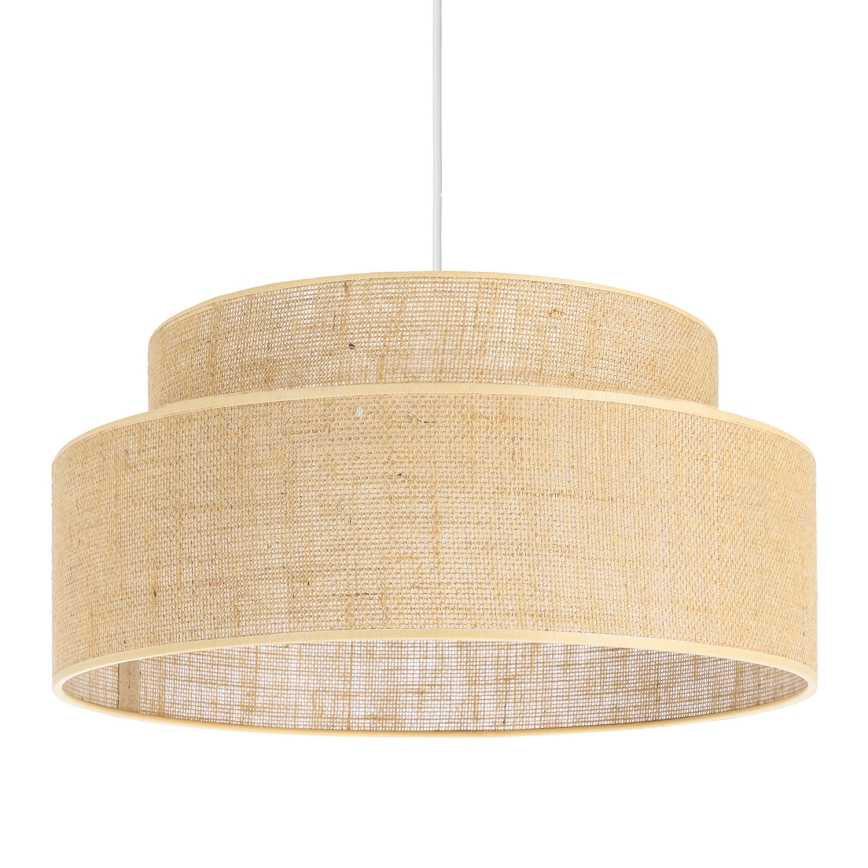 Luster na sajli BOHO 1xE27/60W/230V bež