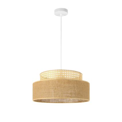 Luster na sajli BOHO 1xE27/60W/230V ratan
