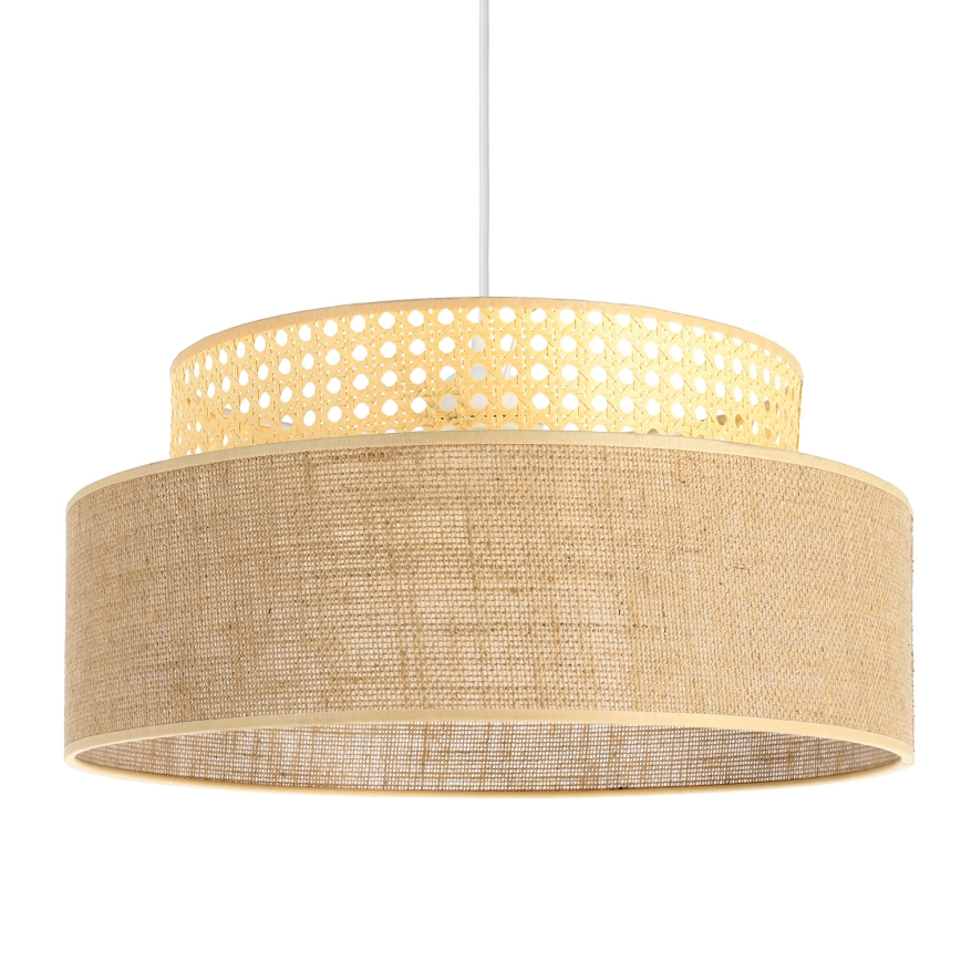 Luster na sajli BOHO 1xE27/60W/230V ratan