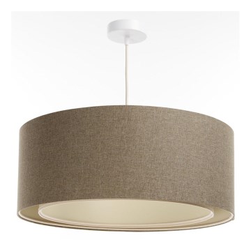 Luster na sajli BOHO TRINITI 1xE27/60W/230V braon