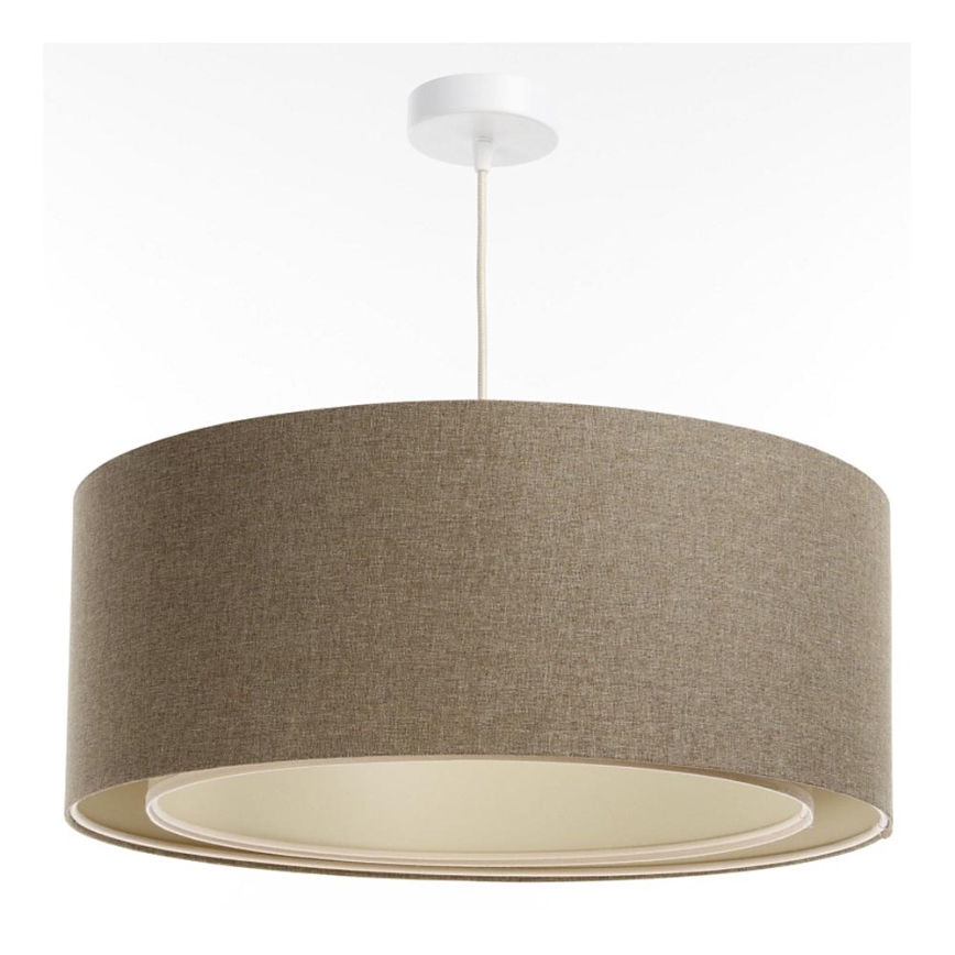 Luster na sajli BOHO TRINITI 1xE27/60W/230V braon