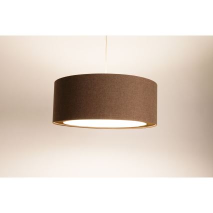 Luster na sajli BOHO TRINITI 1xE27/60W/230V braon