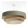 Luster na sajli BOHO TRINITI 1xE27/60W/230V sivo/bež/kremasta