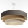 Luster na sajli BOHO TRINITI 1xE27/60W/230V sivo/bež/kremasta