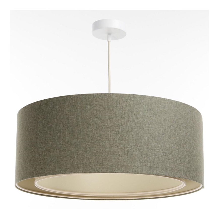 Luster na sajli BOHO TRINITI 1xE27/60W/230V sivo