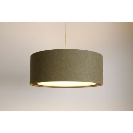 Luster na sajli BOHO TRINITI 1xE27/60W/230V sivo