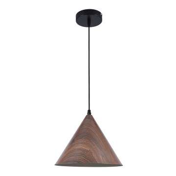 Luster na sajli BOSCO 1xE27/15W/230V braon