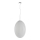 Luster na sajli BRAGA 1xE27/60W/230V bela