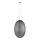 Luster na sajli BRAGA 1xE27/60W/230V sivo