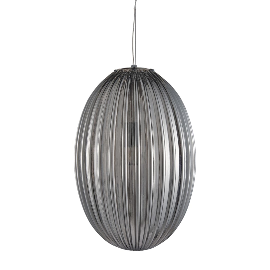 Luster na sajli BRAGA 1xE27/60W/230V sivo